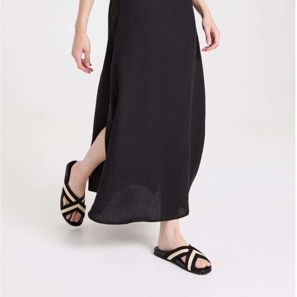 Jenni Kayne Cotton Cross Sandals - Picture 1 of 7